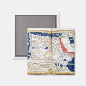 Karte Afrikas Magnet (Vorderseite/Rückseite)