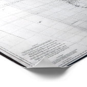 Karte Afrikas Poster (Ecke)