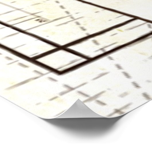 Karte Afrikas Poster (Ecke)