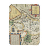 Karte Afrikas und der Arabischen Halbinsel Magnet (Vertikal)