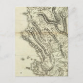 Karte Albaniens (Vorderseite)