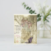 Karte Albaniens aus dem Ersten Weltkrieg (26. Apri (Stehend Vorderseite)