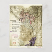 Karte Albaniens aus dem Ersten Weltkrieg (26. Apri (Vorderseite)