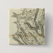 Karte Albaniens Button (Vorderseite)