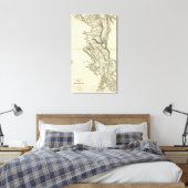 Karte Albaniens Leinwanddruck (Insitu (Schlafzimmer))