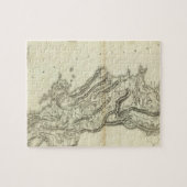 Karte Albaniens Puzzle (Horizontal)