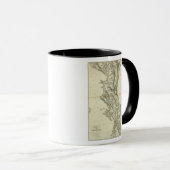 Karte Albaniens Tasse (VorderseiteRechts)