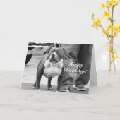 Karte alles- Gute zum Geburtstagamerikanischen (Gelbe Blume)