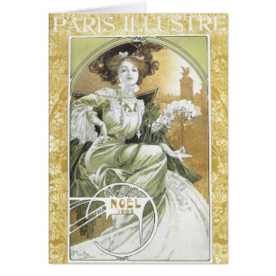 Karte: Alphonse Mucha - Kunst Nouveau
