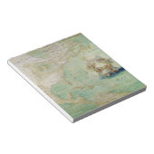 Karte Amerika aus dem 17. Jahrhundert von Claude B Notizblock (angewinkelt)