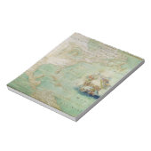 Karte Amerika aus dem 17. Jahrhundert von Claude B Notizblock (Rotiert)