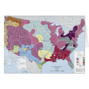 KARTE: AMERIKANISCHE UREINWOHNER