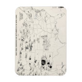 KARTE: AMERIKANISCHE UREINWOHNER 2 MAGNET (Vertikal)