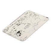 KARTE: AMERIKANISCHE UREINWOHNER 2 MAGNET (Linke Seite)