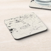 KARTE: AMERIKANISCHE UREINWOHNER 2 UNTERSETZER (Linke Seite)