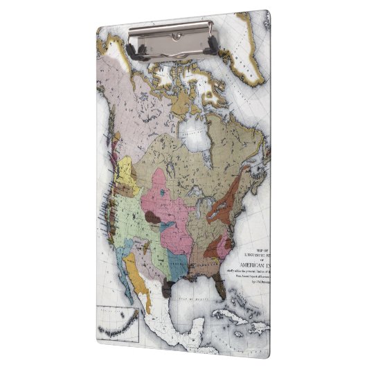 KARTE: AMERIKANISCHE UREINWOHNER 3 KLEMMBRETT (Links)