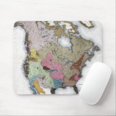 KARTE: AMERIKANISCHE UREINWOHNER 3 MOUSEPAD (Mit Mouse)