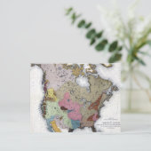 KARTE: AMERIKANISCHE UREINWOHNER 3 POSTKARTE (Stehend Vorderseite)