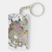 KARTE: AMERIKANISCHE UREINWOHNER 3 SCHLÜSSELANHÄNGER (Rückseite)