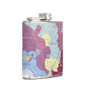 KARTE: AMERIKANISCHE UREINWOHNER FLACHMANN (Rechts)