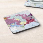 KARTE: AMERIKANISCHE UREINWOHNER GETRÄNKEUNTERSETZER (Linke Seite)