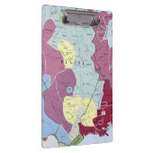 KARTE: AMERIKANISCHE UREINWOHNER KLEMMBRETT (Rechts)