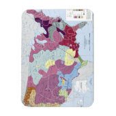 KARTE: AMERIKANISCHE UREINWOHNER MAGNET (Vertikal)