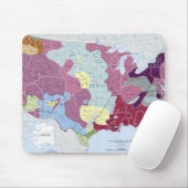KARTE: AMERIKANISCHE UREINWOHNER MOUSEPAD (Mit Mouse)