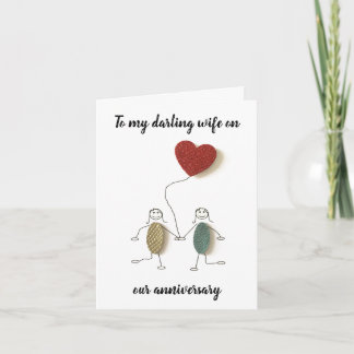 Karte - an meine schmutzige Ehefrau zum Jahrestag