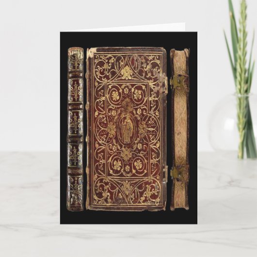 Karte - antikes Buch - Heiliger Patrick (Vorderseite)