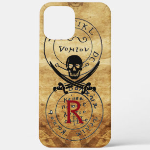 KARTE "ANTIQUE PIRATES", KARTE "SKULL" UND SCHWERT Case-Mate iPhone HÜLLE