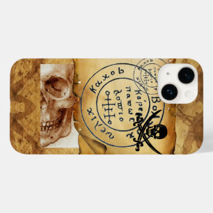 KARTE "ANTIQUE PIRATES", KARTE "SKULL" UND SCHWERT Case-Mate iPhone 14 HÜLLE