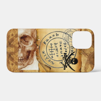 KARTE "ANTIQUE PIRATES", KARTE "SKULL" UND SCHWERT Case-Mate iPhone HÜLLE