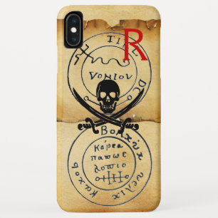 KARTE "ANTIQUE PIRATES", KARTE "SKULL" UND SCHWERT Case-Mate iPhone HÜLLE