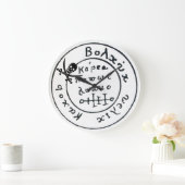 KARTE "ANTIQUE PIRATES", KARTE "SKULL" UND SCHWERT GROßE WANDUHR (Zuhause)