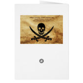 KARTE "ANTIQUE TALISMAN/PIRATES" (Hinten)