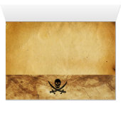 KARTE "ANTIQUE TALISMAN/PIRATES" (Innenansicht Horizontal (Unten))