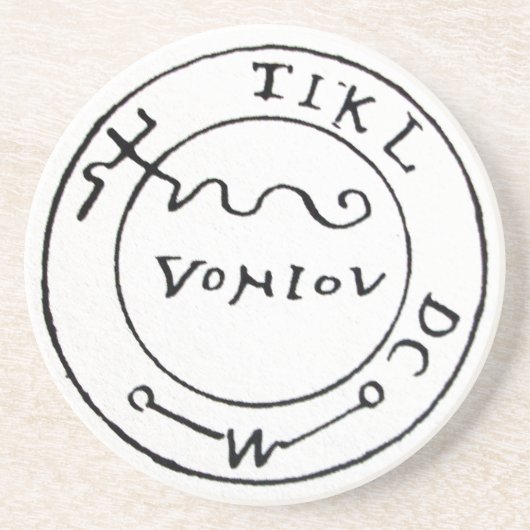 KARTE "ANTIQUE TALISMAN/PIRATES" GETRÄNKEUNTERSETZER (Vorne)