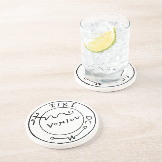 KARTE "ANTIQUE TALISMAN/PIRATES" GETRÄNKEUNTERSETZER (Seite)