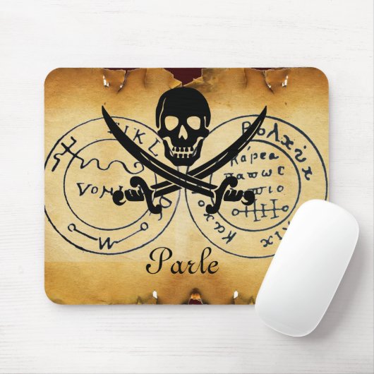 KARTE "ANTIQUE TALISMAN/PIRATES" MOUSEPAD (Mit Mouse)