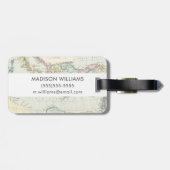 Karte Apostel-Pauls Missionsder reisen Gepäckanhänger (Rückseite horizontal)