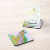 Karte Appalachian Mountains East Coast US-Foto Getränkeuntersetzer (Rechte Seite)