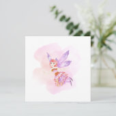 Karte "Aquarellfarben" (Stehend Vorderseite)