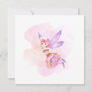 Karte "Aquarellfarben"