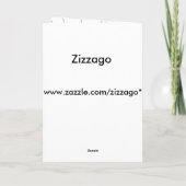 Karte Asiatisch Rosa Blumenbester Wunsch oder Gebu (Rückseite)