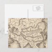 Karte Asiens 2 (Vorne/Hinten)