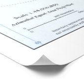 Karte Asiens 2008 Poster (Ecke)