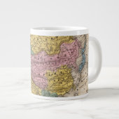 Karte Asiens Jumbo-Tasse (Vorderseite Rechts)