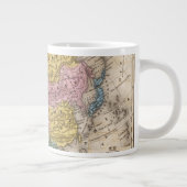 Karte Asiens Jumbo-Tasse (Rechts)