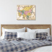Karte Asiens Leinwanddruck (Insitu (Schlafzimmer))